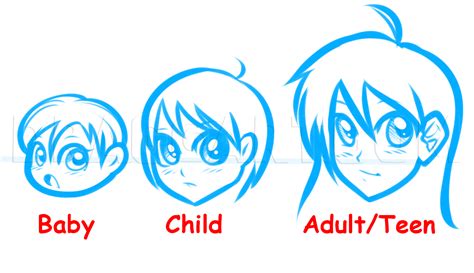 How To Draw Anime Faces Drawing Manga Faces Step By Step Drawing