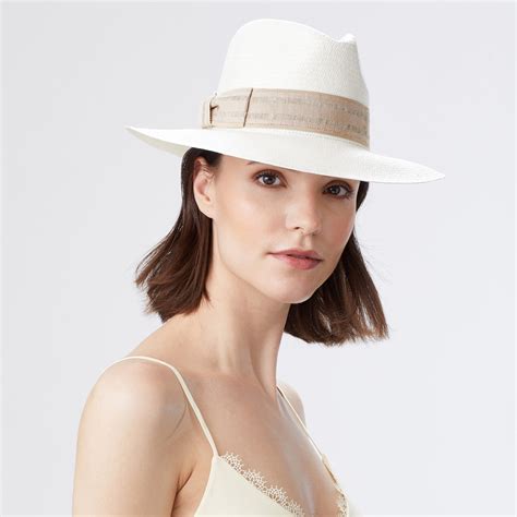 Luxury Panama Hats For Women Silk Sun Hats And Straw Hats