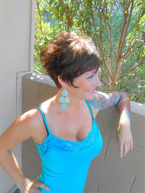 pin by tracey puckett on mane attraction really short hair cute hairstyles for short hair