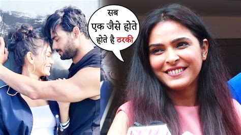 Madhurima Tuli Angry Reaction On Her Ex Boyfriend Vishal Aditya Singh