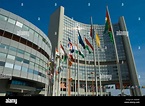 United Nations UN Headquarters in Vienna Stock Photo - Alamy