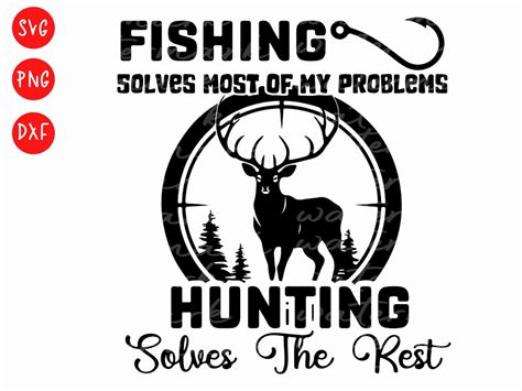 Funny Fishing Svg Hunting Svg Hunter Svg Hunting Ts Etsy