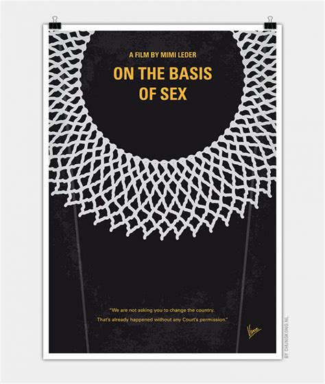 no1040 my on the basis of sex minimal movie poster chungkong