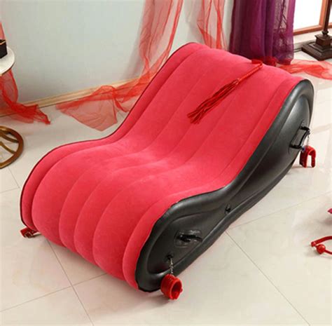 Inflatable Sex Bed With Handcuffs Portable Sofa Chair Etsy 62640 Hot Sex Picture
