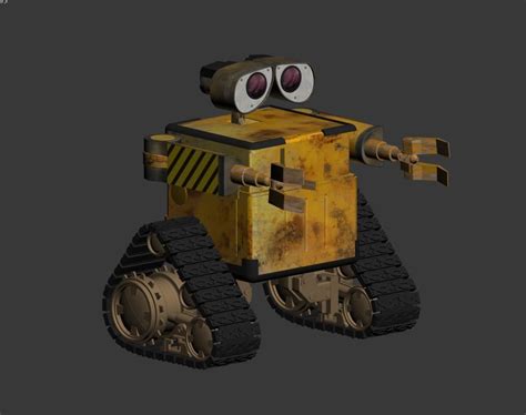 Wall E 3ds Max Modeling 3d Model Cgtrader