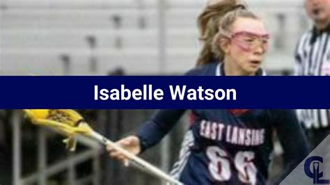 Isabelle Watson Lacrosse Highlights Mi 2025 Def Mid Youtube