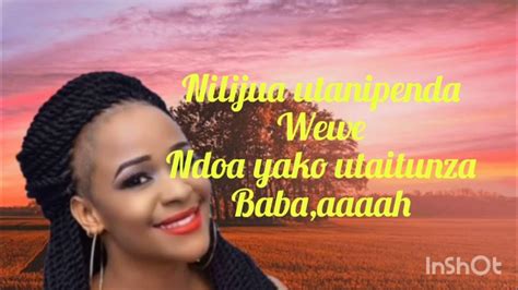 Linah And Diamond Platnumz Nieleze Lyrics Video Youtube