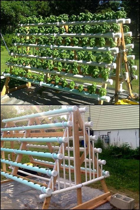 Grow More Produce In Your Backyard By Building This A Frame Hydroponic