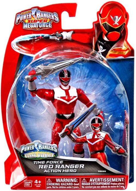 Power Rangers Super Megaforce Time Force Red Ranger Action Figure