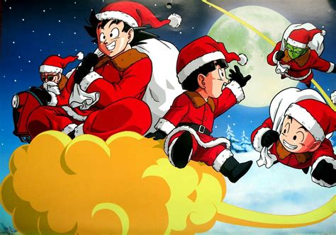 Dragon Ball Super Z Poster Goku Santa Claus Christmas Inx In Free Shipping