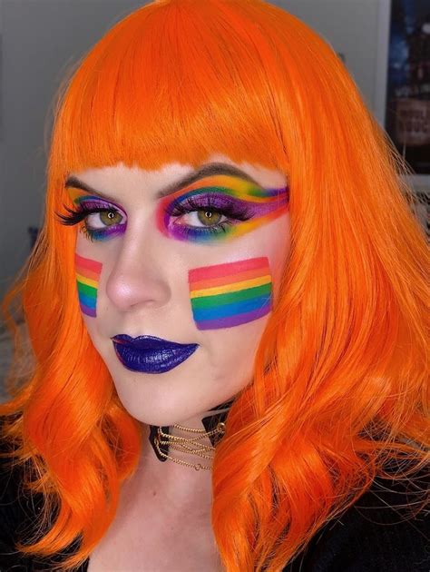 Pride Makeup Look Rainbow Makeup Look By Makeupandmystery Pride