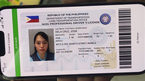 This Is How The New Digital Lto Drivers License Might Look Do You