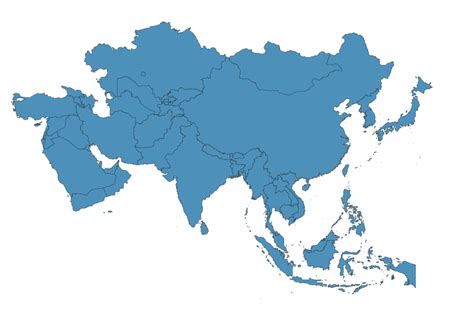 Map Of Asia Interactive Hd Asia Map