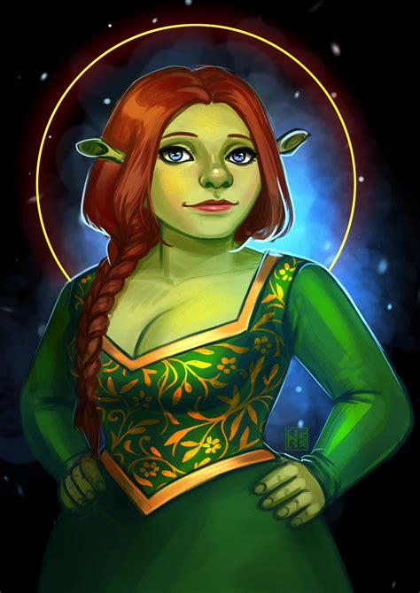 Made A Fiona Painting R Shrek