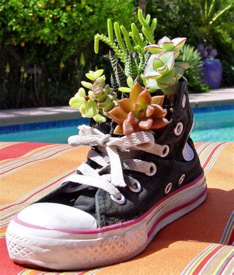 35 Ideas To Use Old Shoes As Planters Shelterness