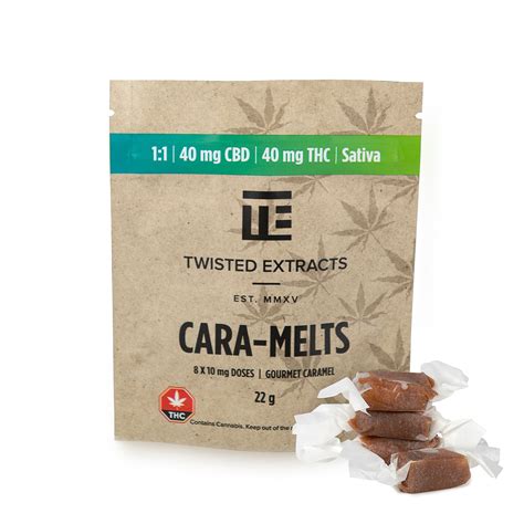 Twisted Extracts - Sativa 1:1 Cara-Melts - SimplyBudz
