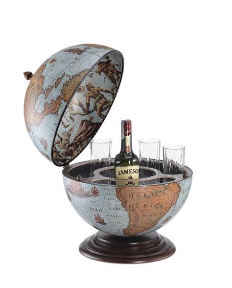 Table Top Bar Globe Made In Italy By Zoffoli Free Shipping Usa Canada