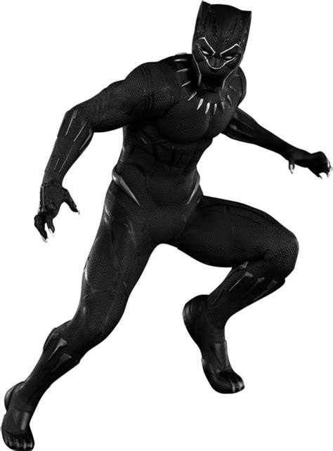 Download Black Panther 2018 Png Banner Black Panther Marvel Render