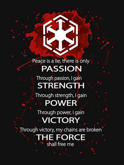 Sith Code T Shirt For Sale By Vermion Redbubble Kodex T Shirts