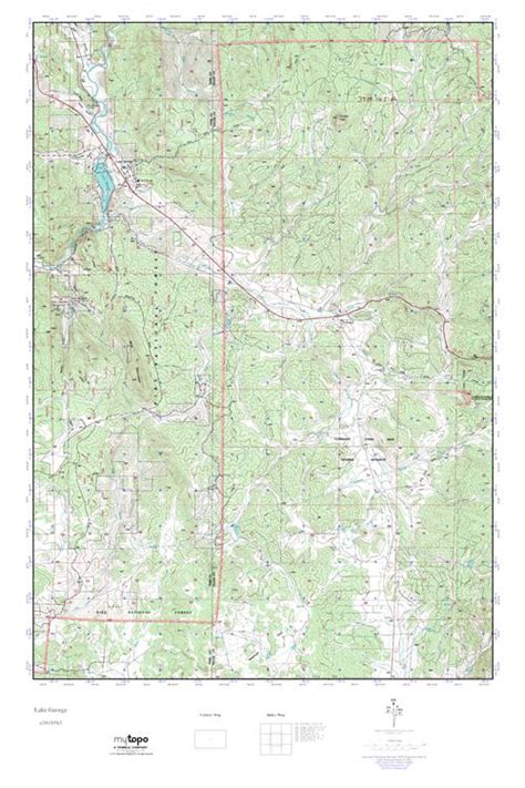 Mytopo Lake George Colorado Usgs Quad Topo Map