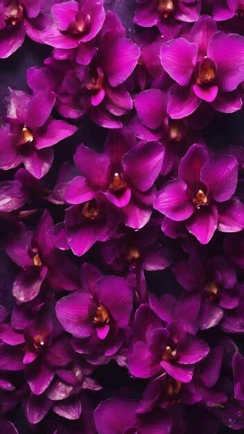 Premium Ai Image Grunge Dark Orchid Color Texture