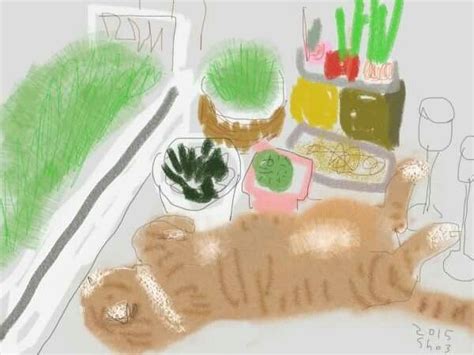 Shozo Ozaki Cat Artwork Cat Pics Soft Colors Animal Drawings Neko