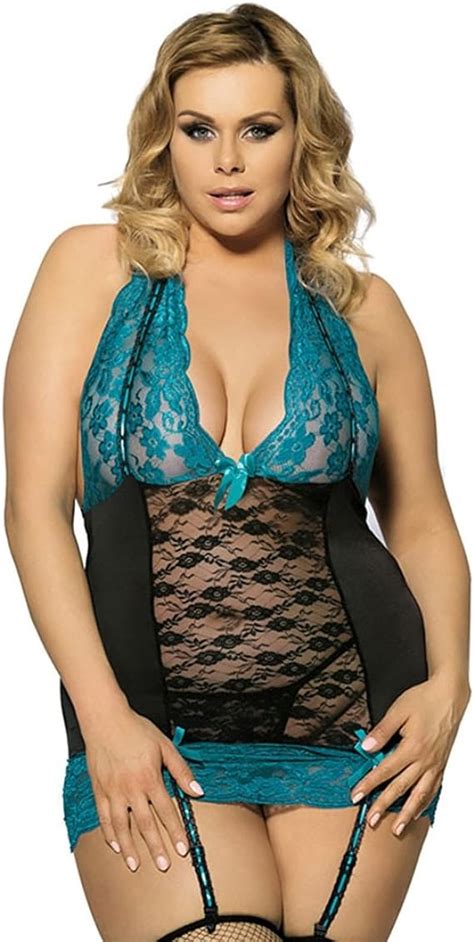 DWW Sexy Lingerie Lace Women S Sexy Lace Lingerie Dress Cupless Strappy