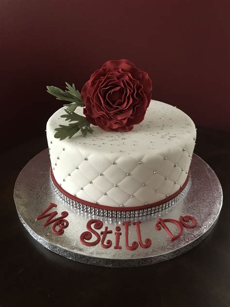 40th Wedding Anniversary Cake Shakhawatheeke