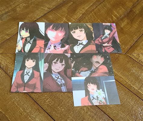 Kakegurui Fanmade Anime Photocards Etsy