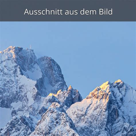 Zugspitze Und Alpspitze Im Winter