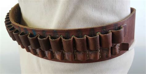 Leather Ammo Belt Bandolier Hangar 19 Prop Rentals