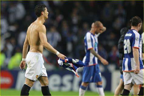 Cristiano Ronaldo Gets Shirtless Sexy Photo 1859661 Cristiano Ronaldo Photos Just Jared