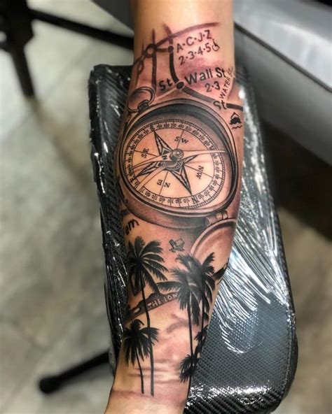 Update 73 Compass Forearm Tattoos Super Hot Esthdonghoadian