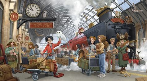 Jonny Duddle New Harry Potter Illustration