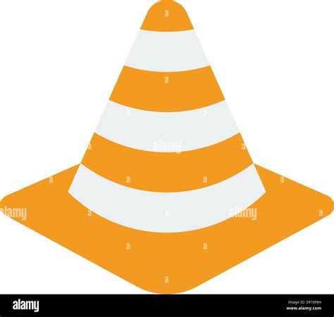 Traffic Cone Icon Vector Image Suitable For Mobile Apps Web Apps And