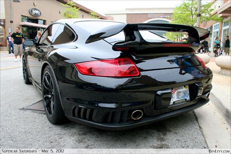 All Black Porsche 911 Turbo
