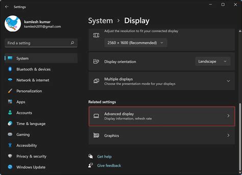 How To Change Display Refresh Rate On Windows 11 Gear Up Windows