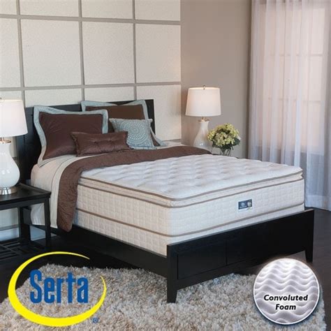 Twin size mattress dimensions are typically 39 inches by 75 inches, which is enough space for an individual to sleep we offer the choice to add on a base, so you can order the twin mattress and box spring together. Shop Serta Bristol Way Pillow Top Twin-size Mattress and ...