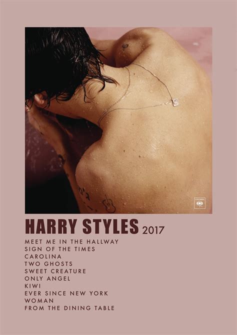 Harry Styles Album Print Harry Styles Poster Harry Styles Album Cover Harry Styles