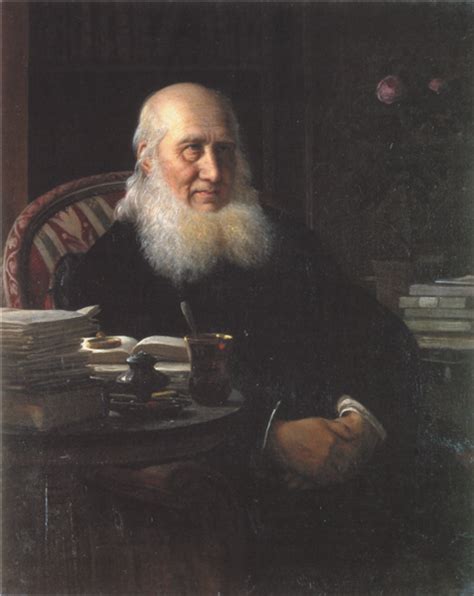 Portrait Of Nfs Grundtvig C1862 Wilhelm Marstrand