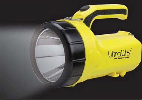 Plastic Led Ultralite Flame Proof Rechargeable Torch Rs 25000 Piece