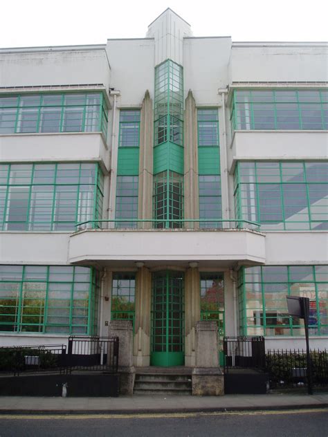 Art Deco Hoover Building 1938 Perivale London Canteen Building A