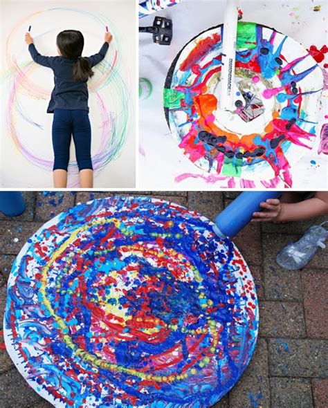 15 Awesome Outdoor Action Art Ideas For Kids