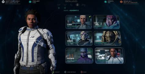 Mass Effect Andromeda Gameplay Series 2 Characters Neogaf