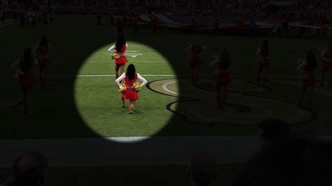 Nfl Cheerleader Appears To Kneel During Anthem Cnn