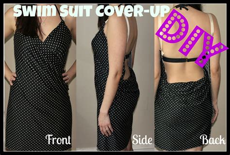 Here is this super cool and totally fun looking swimsuit cover up with lots of colors and strips and thus would make a huge compliment while you walk to the pool wearing it. DIY- Reversible Swimsuit Wrap / Cover-up | Reversible swimsuits, Wrap swimsuit, Diy fashion