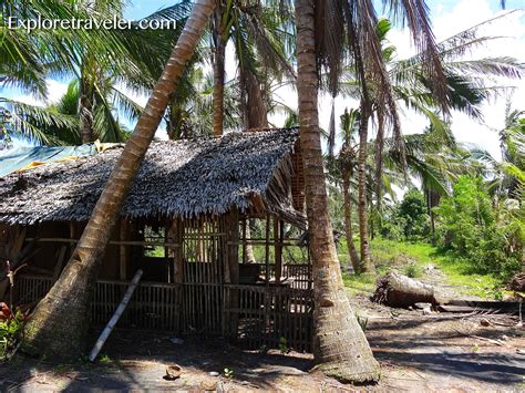 A Traditional Filipino Nipa Hut In Carigara Leyte In The Philippines
