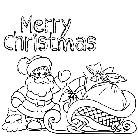 Print Free Printable Christmas Coloring Cards -