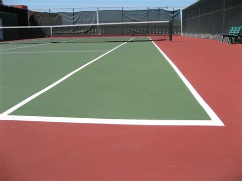 Tennis courts with grass surfaces are not as common today as they have been in the past due to the high maintenance costs of constant watering and mowing. The Court | The Evolution of Tennis