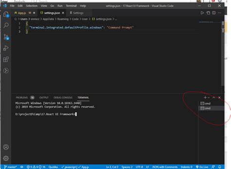 Visual Studio Code How To Reset Vscode Teminal UI To Default Stack